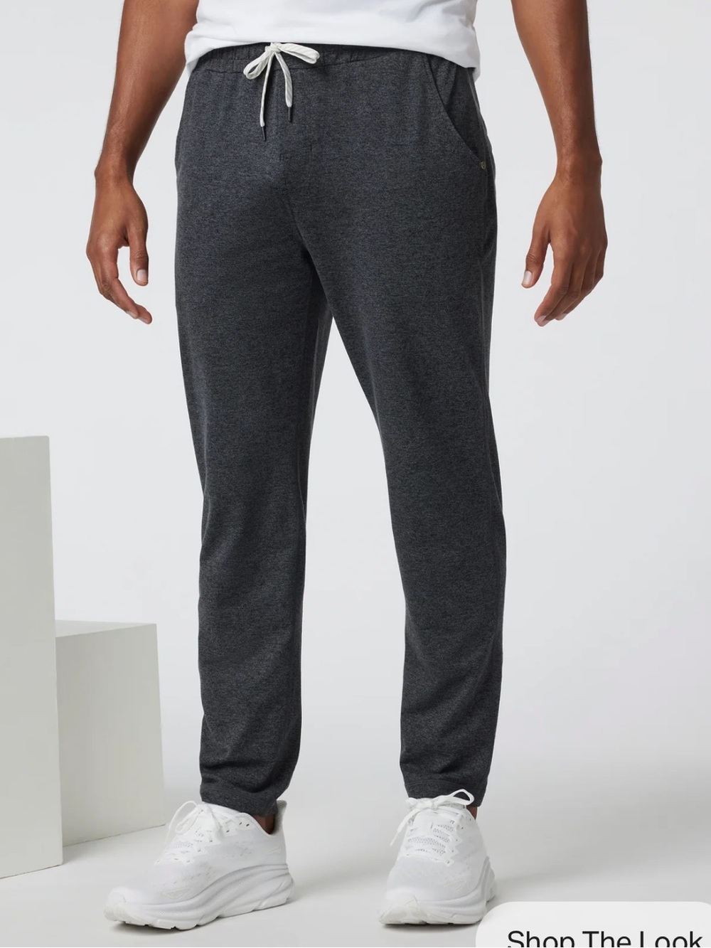 Vuori Men’s Ponto Performance Athletics Comfort Charcoal Jogger Pants size XL